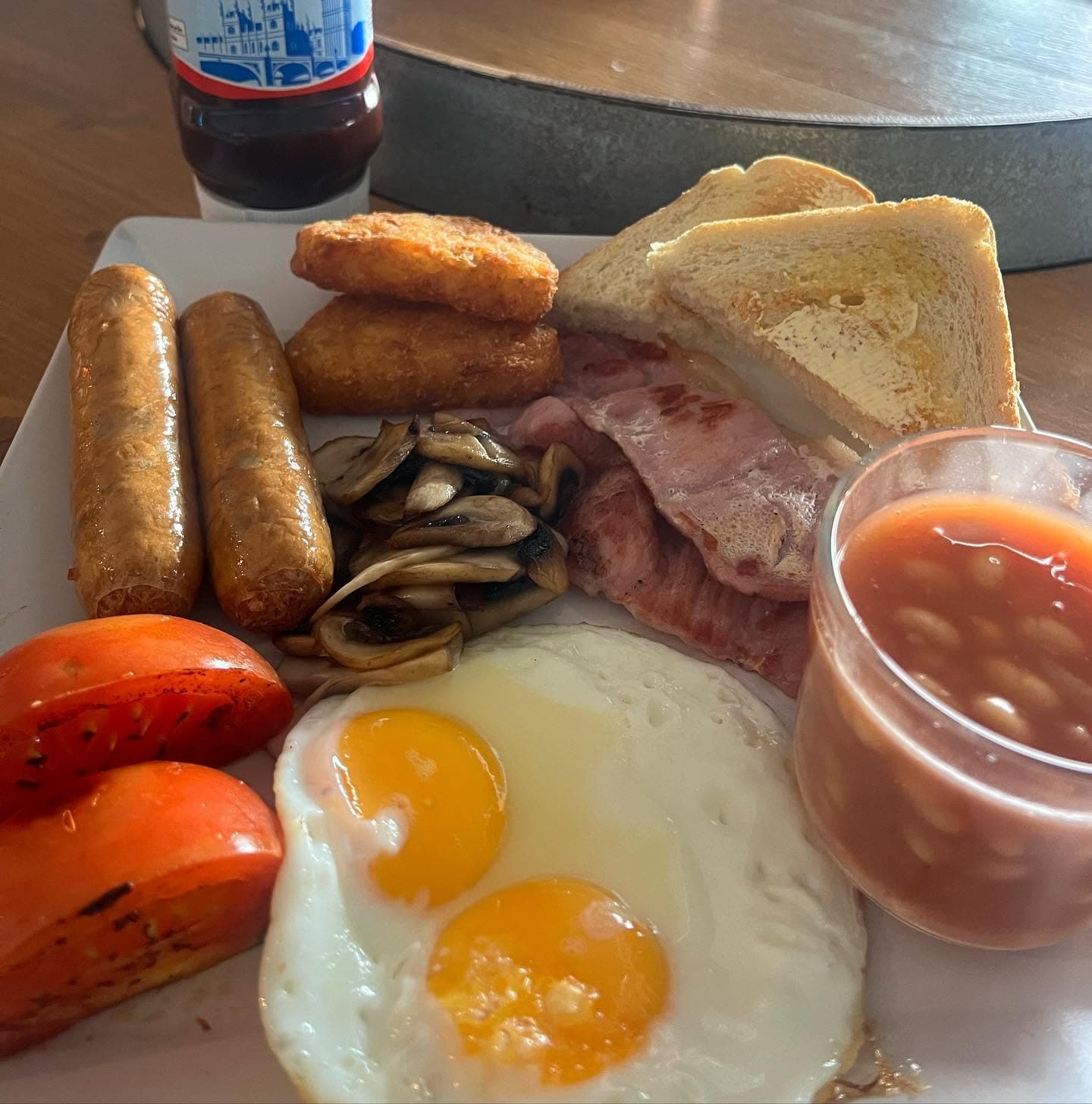 Breakfast at Sharky's Bar